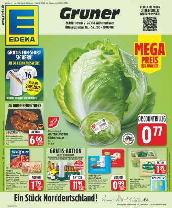 Prospekte Edeka - 26.05.2026 - 30.05.2026.