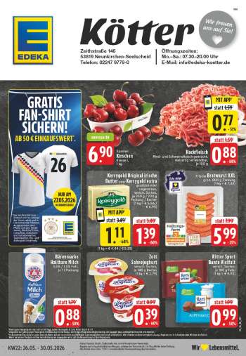 Prospekte Edeka - 26.05.2026 - 30.05.2026.