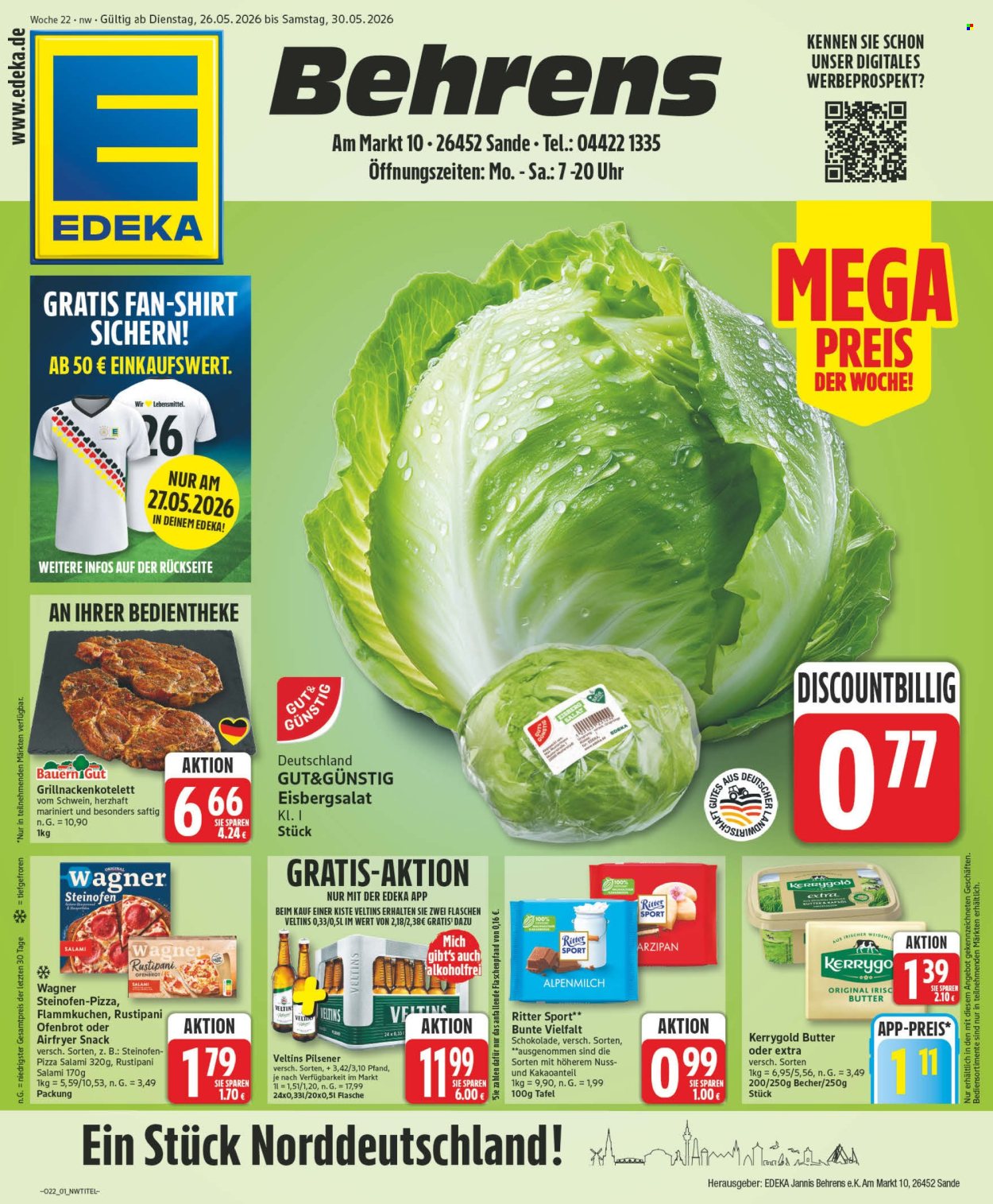Edeka Prospekte  - 26.05.2026 - 30.05.2026. Seite 1