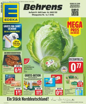 Prospekte Edeka - 26.05.2026 - 30.05.2026.