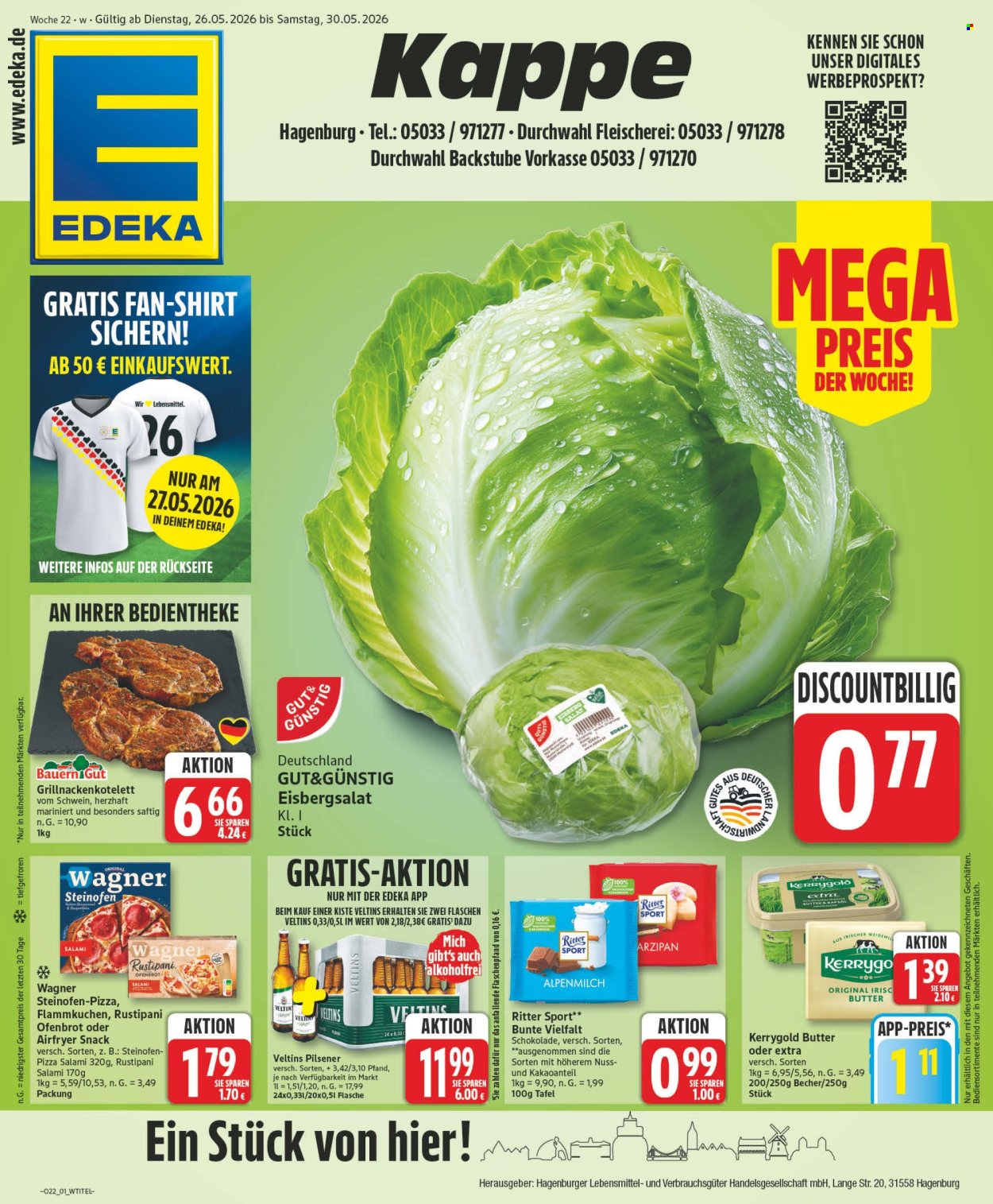 Edeka Prospekte  - 26.05.2026 - 30.05.2026. Seite 1