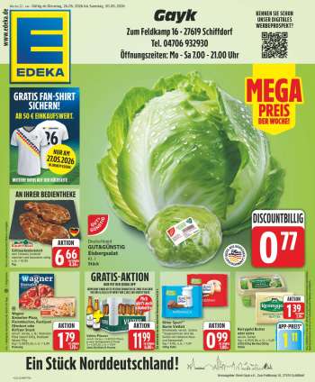 Prospekte Edeka - 26.05.2026 - 30.05.2026.