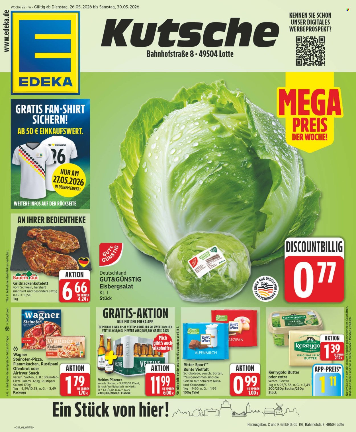 Edeka Prospekte  - 26.05.2026 - 30.05.2026. Seite 1