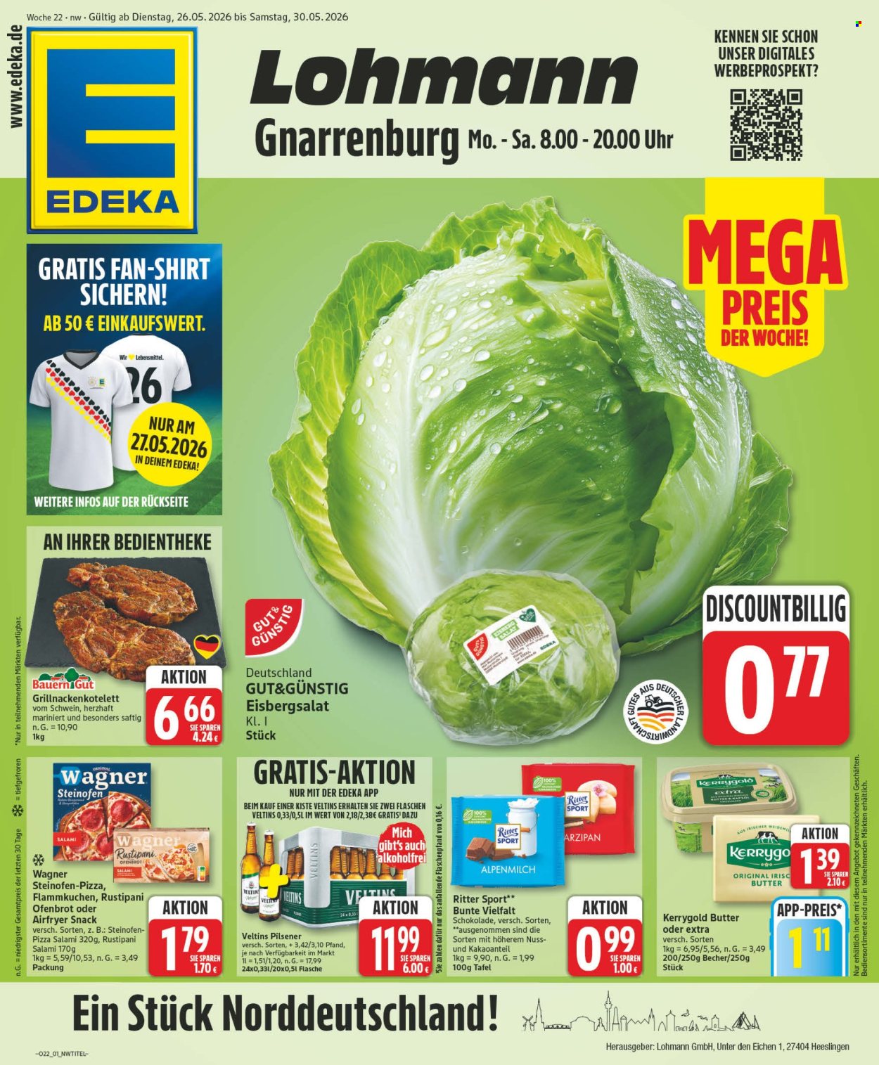Edeka Prospekte  - 26.05.2026 - 30.05.2026. Seite 1