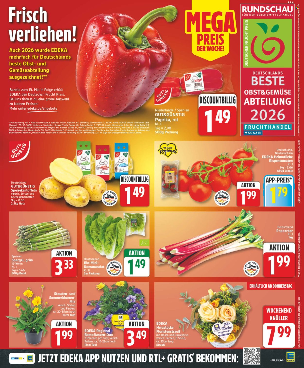 Edeka Prospekte  - 26.05.2026 - 30.05.2026. Seite 3