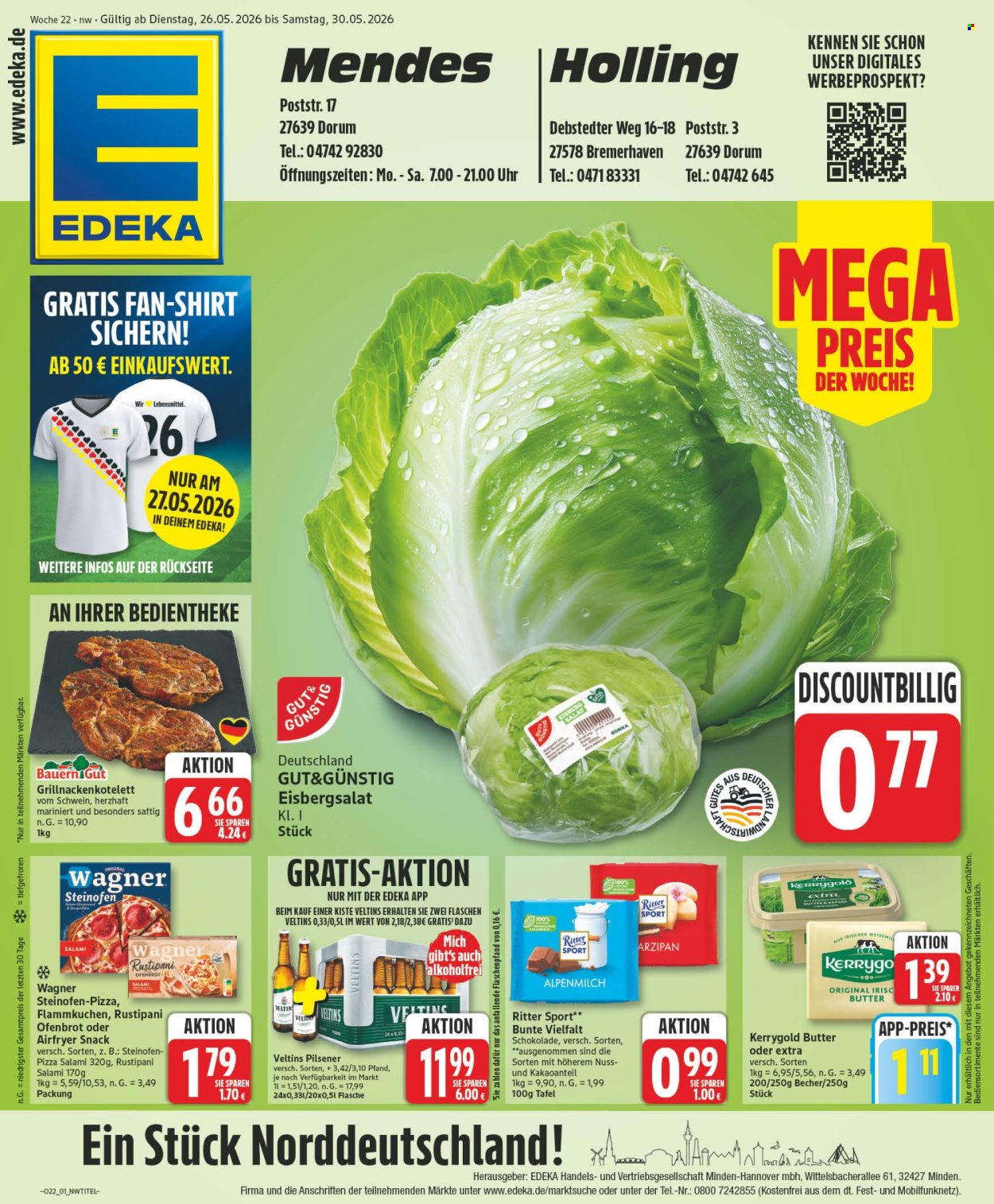 Edeka Prospekte  - 26.05.2026 - 30.05.2026. Seite 1