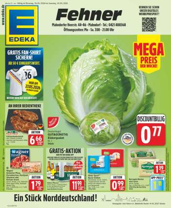 Prospekte Edeka - 26.05.2026 - 30.05.2026.