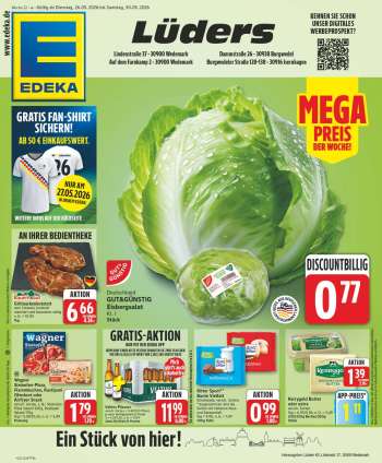 Prospekte Edeka - 26.05.2026 - 30.05.2026.