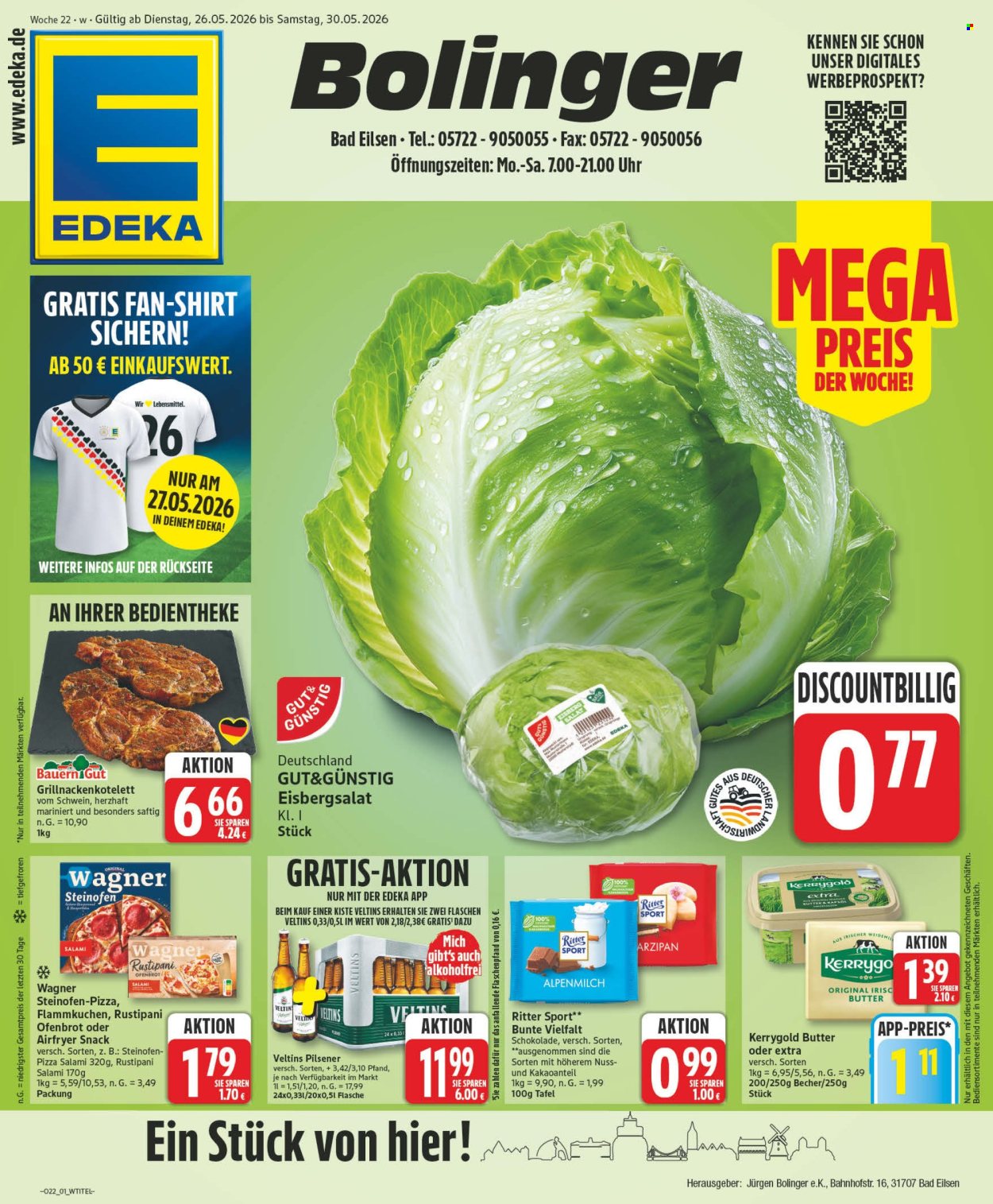 Edeka Prospekte  - 26.05.2026 - 30.05.2026. Seite 1