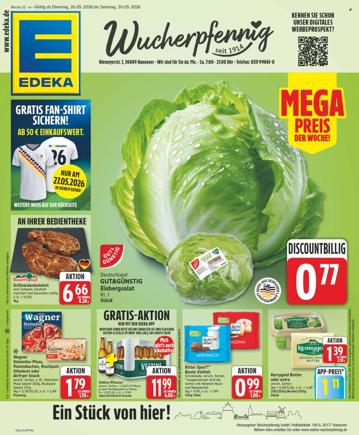 Edeka Prospekte  - 26.05.2026 - 30.05.2026. Seite 1