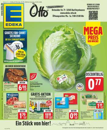 Prospekte Edeka - 26.05.2026 - 30.05.2026.