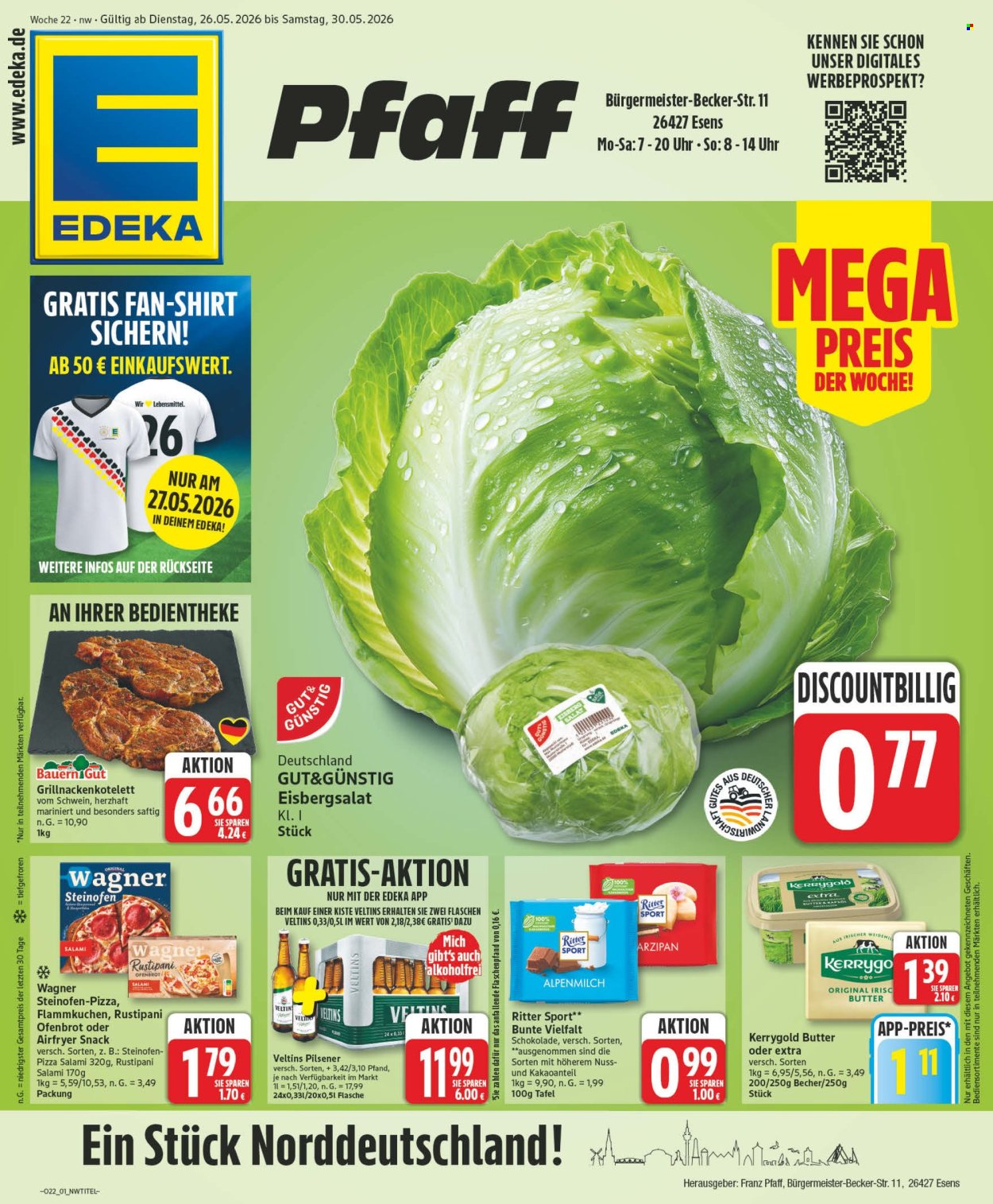 Edeka Prospekte  - 26.05.2026 - 30.05.2026. Seite 1