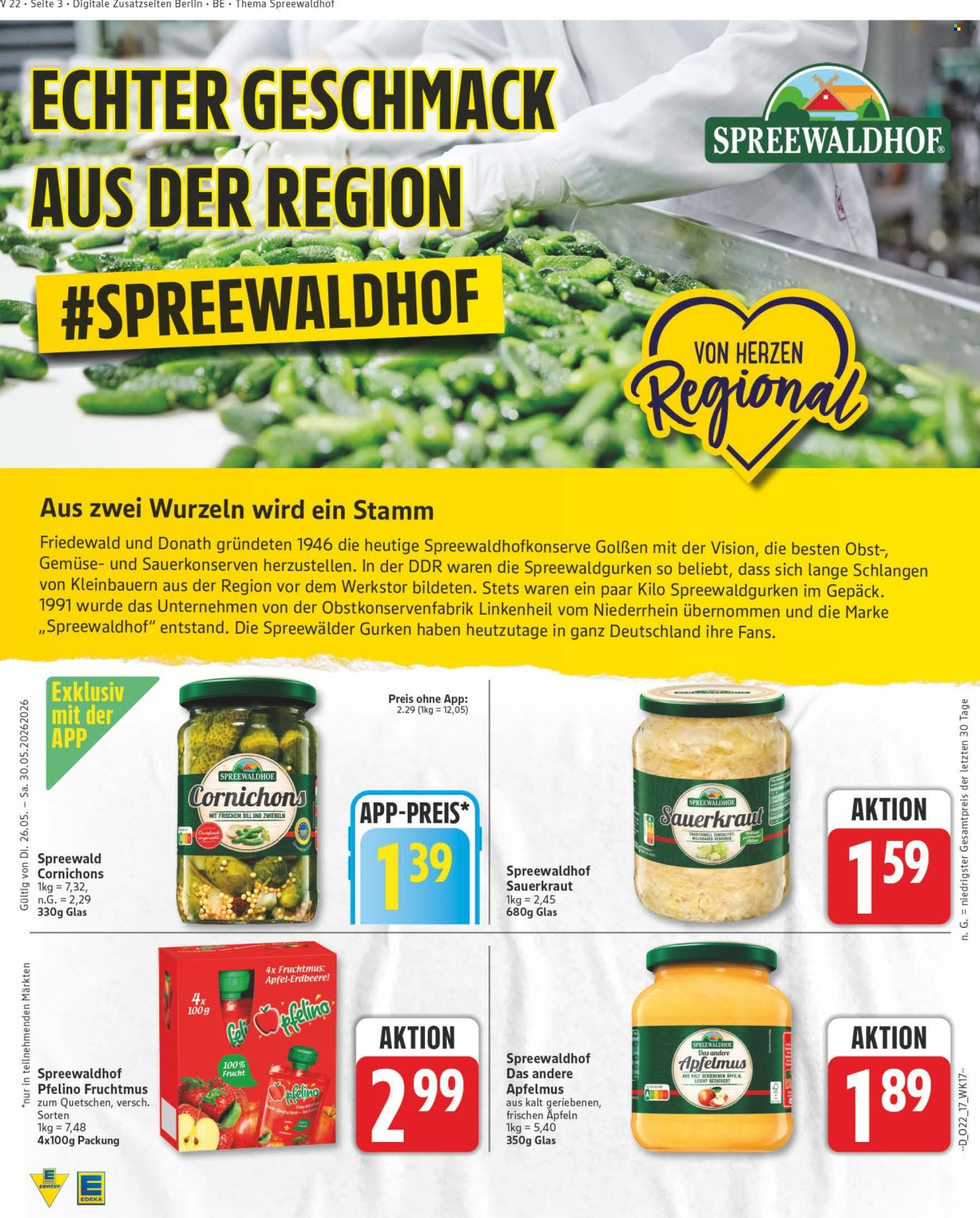 Edeka Prospekte  - 26.05.2026 - 30.05.2026. Seite 17