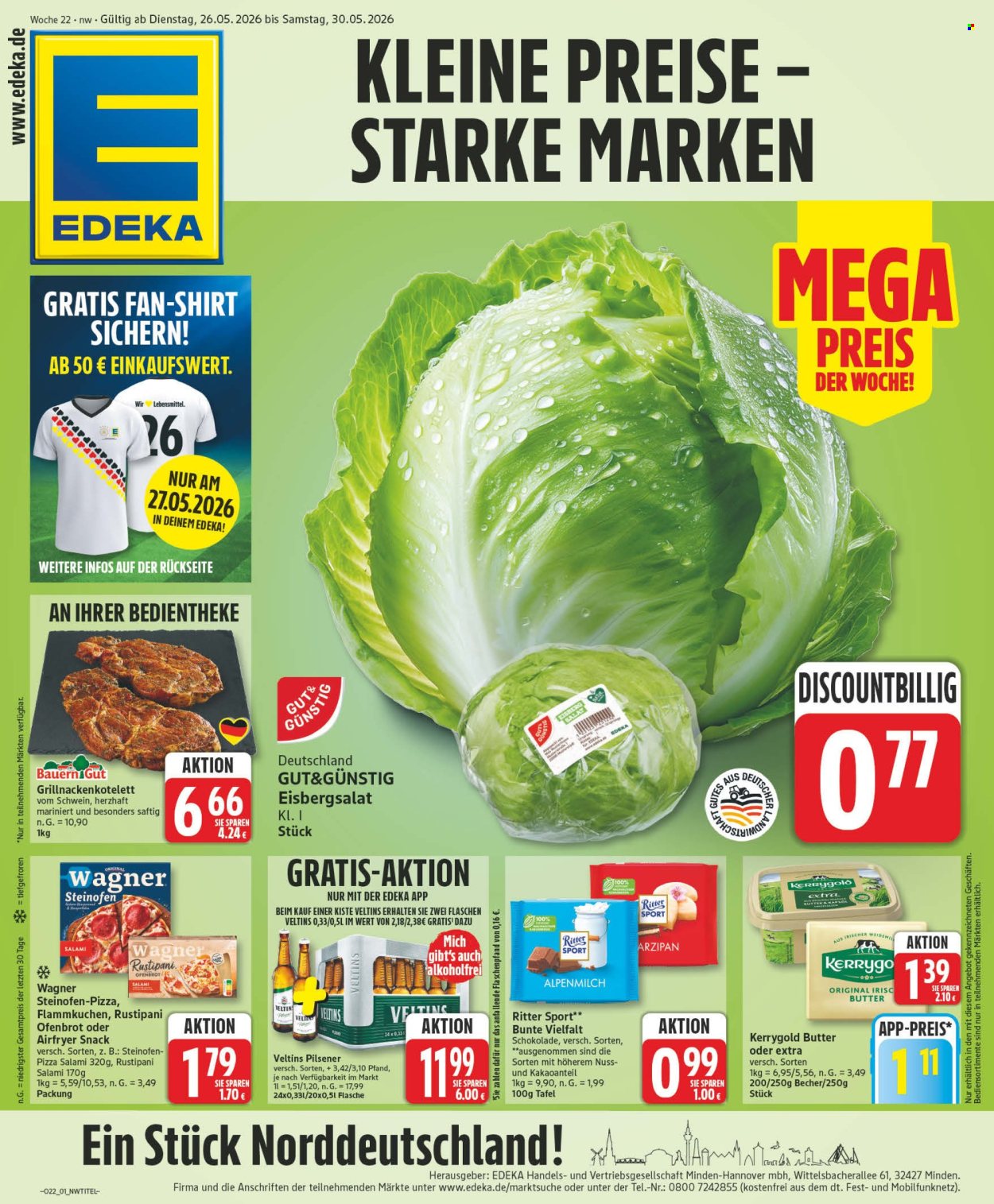 Edeka Prospekte  - 26.05.2026 - 30.05.2026. Seite 1