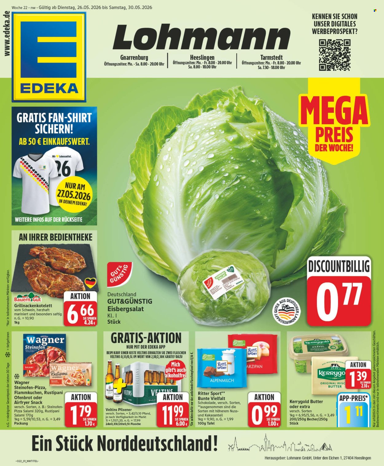 Edeka Prospekte  - 26.05.2026 - 30.05.2026. Seite 1