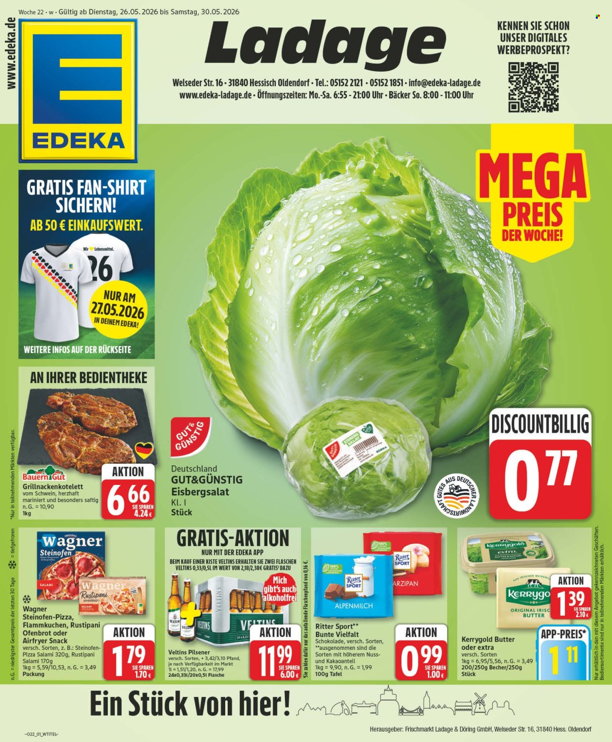 Edeka Prospekte  - 26.05.2026 - 30.05.2026. Seite 1