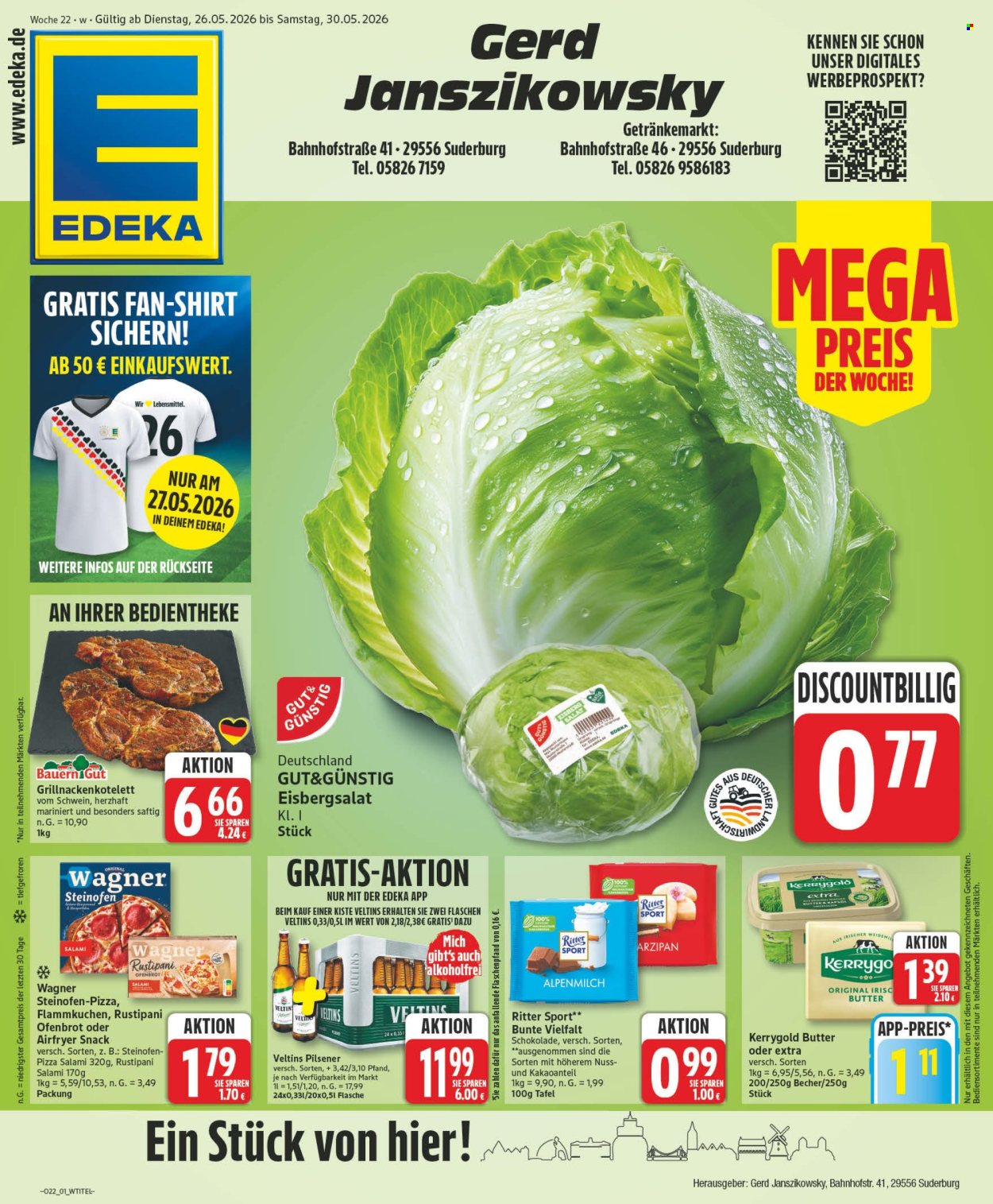 Edeka Prospekte  - 26.05.2026 - 30.05.2026. Seite 1