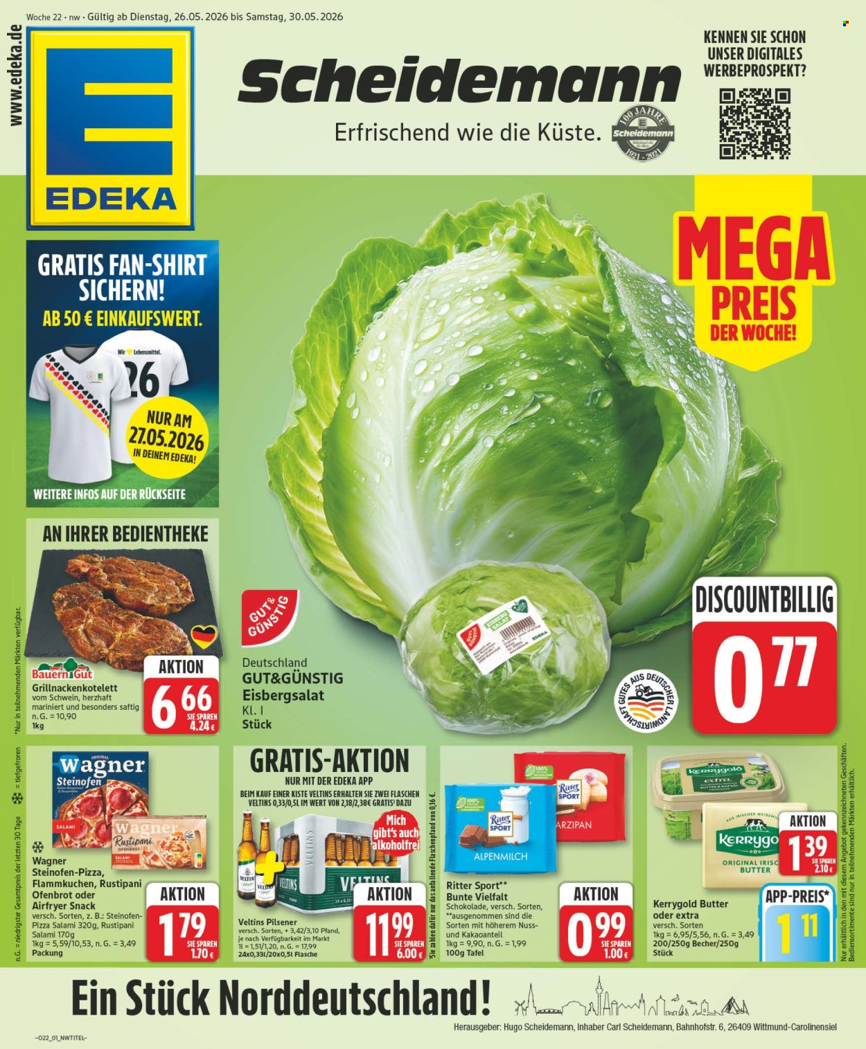 Edeka Prospekte  - 26.05.2026 - 30.05.2026. Seite 1