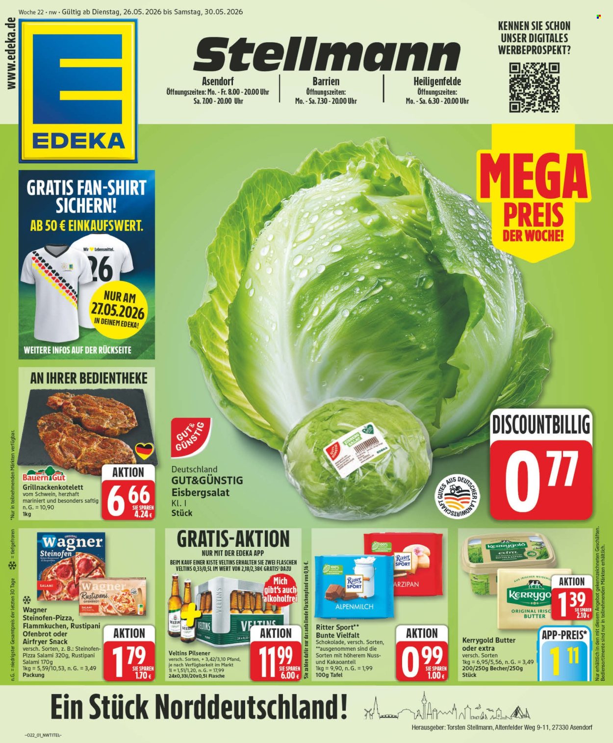 Edeka Prospekte  - 26.05.2026 - 30.05.2026. Seite 1