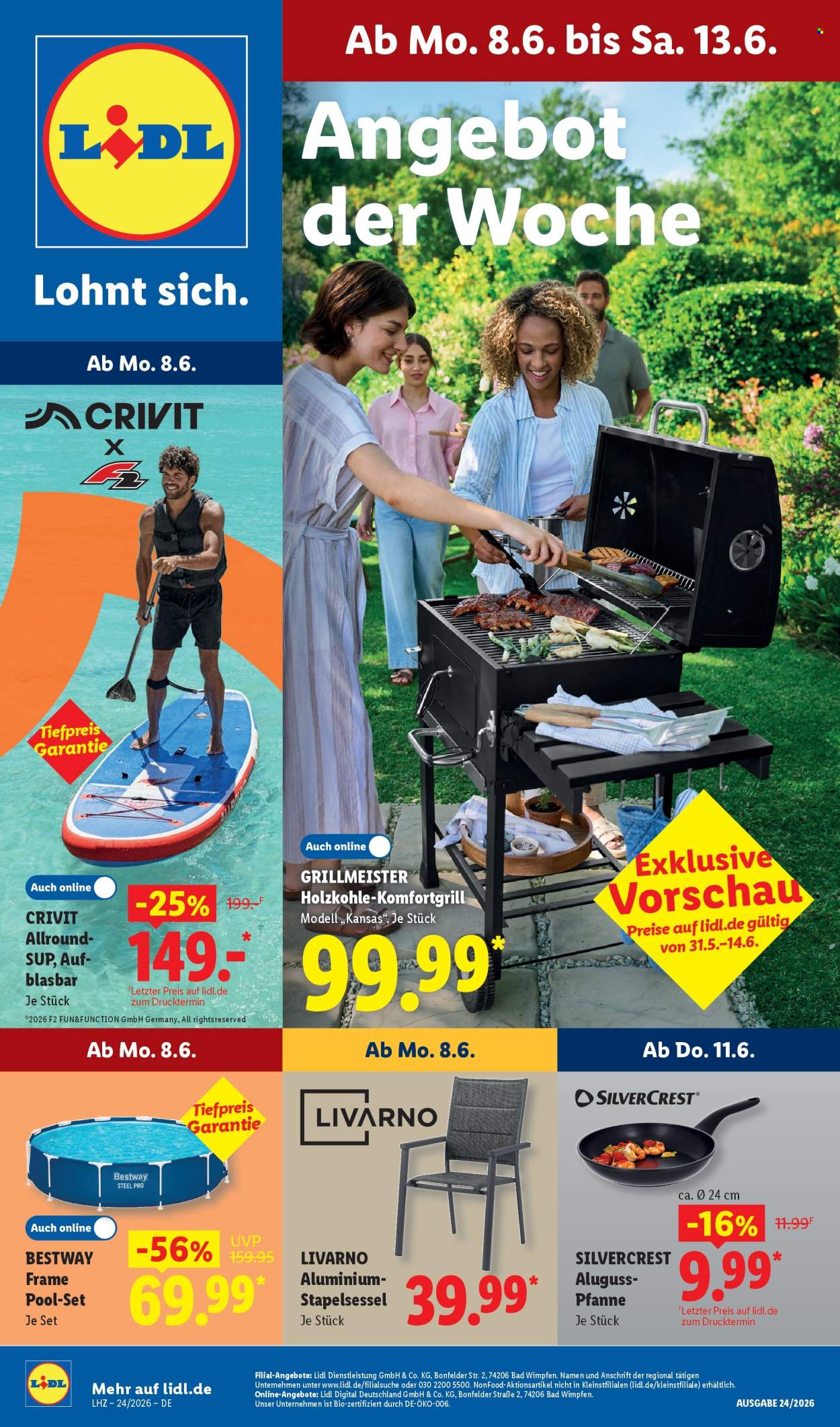 Lidl Prospekte  - 8.06.2026 - 13.06.2026. Seite 1