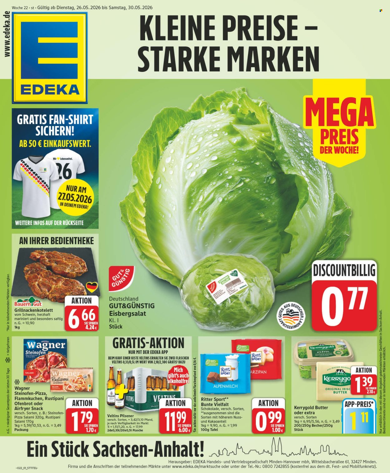 Edeka Prospekte  - 26.05.2026 - 30.05.2026. Seite 1
