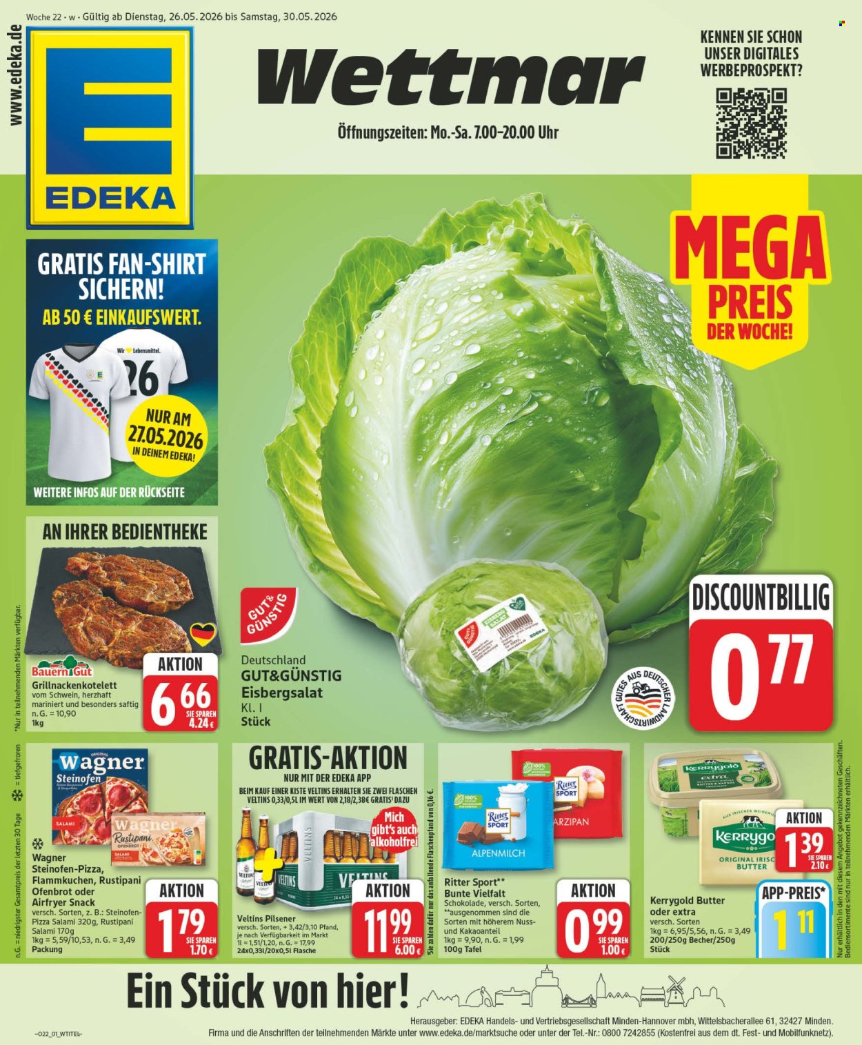 Edeka Prospekte  - 26.05.2026 - 30.05.2026. Seite 1