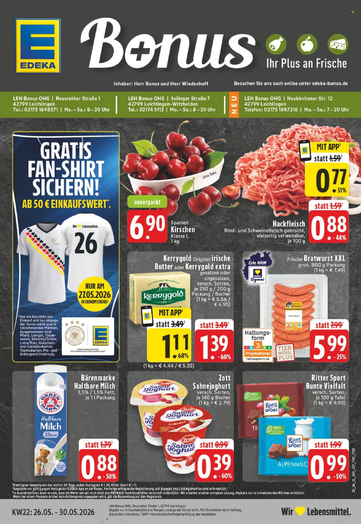 Edeka Prospekte  - 26.05.2026 - 30.05.2026. Seite 1