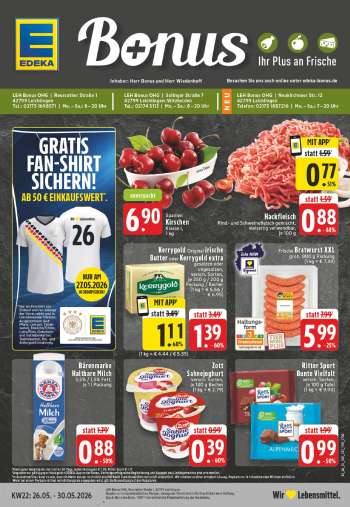 Prospekte Edeka - 26.05.2026 - 30.05.2026.
