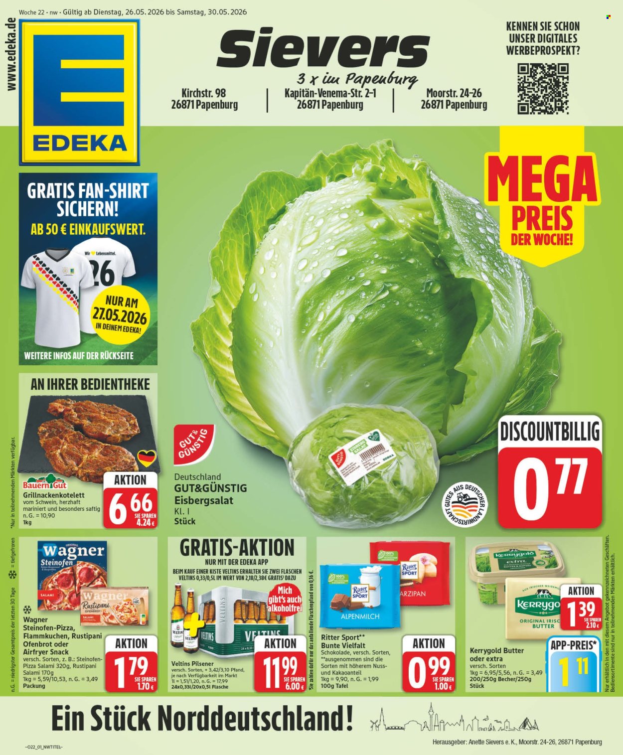 Edeka Prospekte  - 26.05.2026 - 30.05.2026. Seite 1