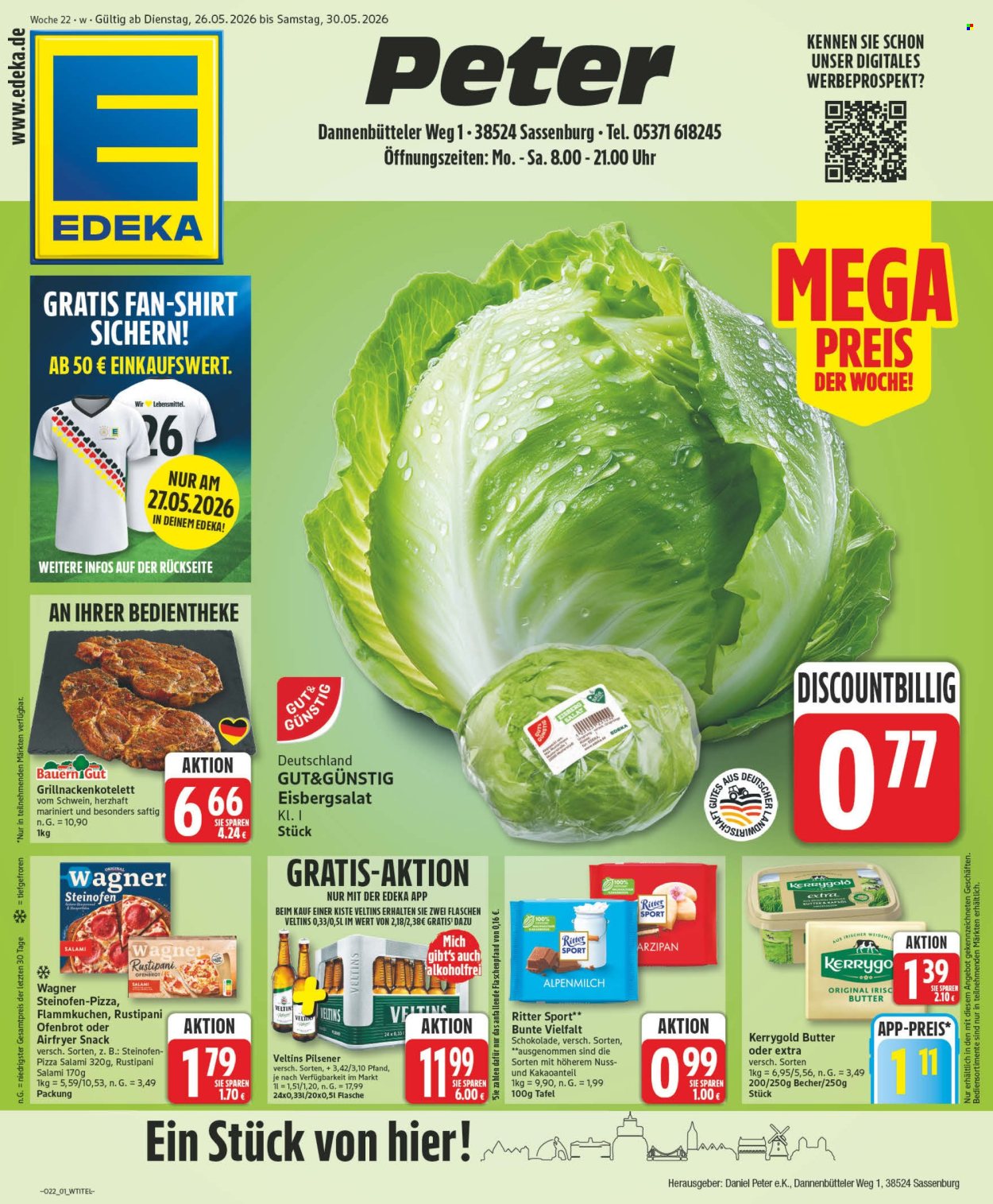 Edeka Prospekte  - 26.05.2026 - 30.05.2026. Seite 1