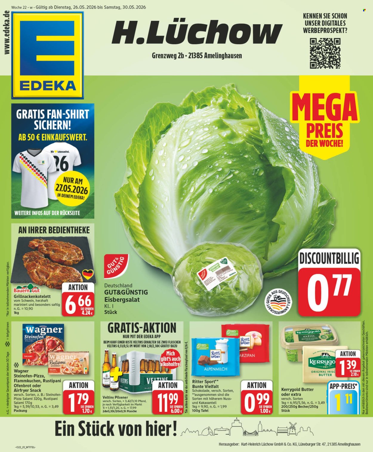 Edeka Prospekte  - 26.05.2026 - 30.05.2026. Seite 1