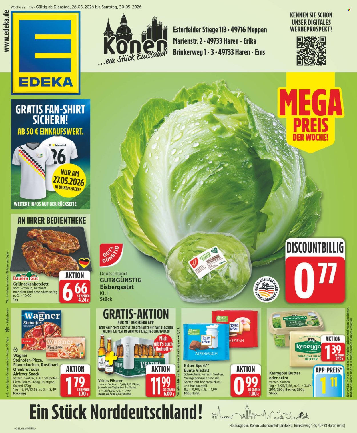 Edeka Prospekte  - 26.05.2026 - 30.05.2026. Seite 1