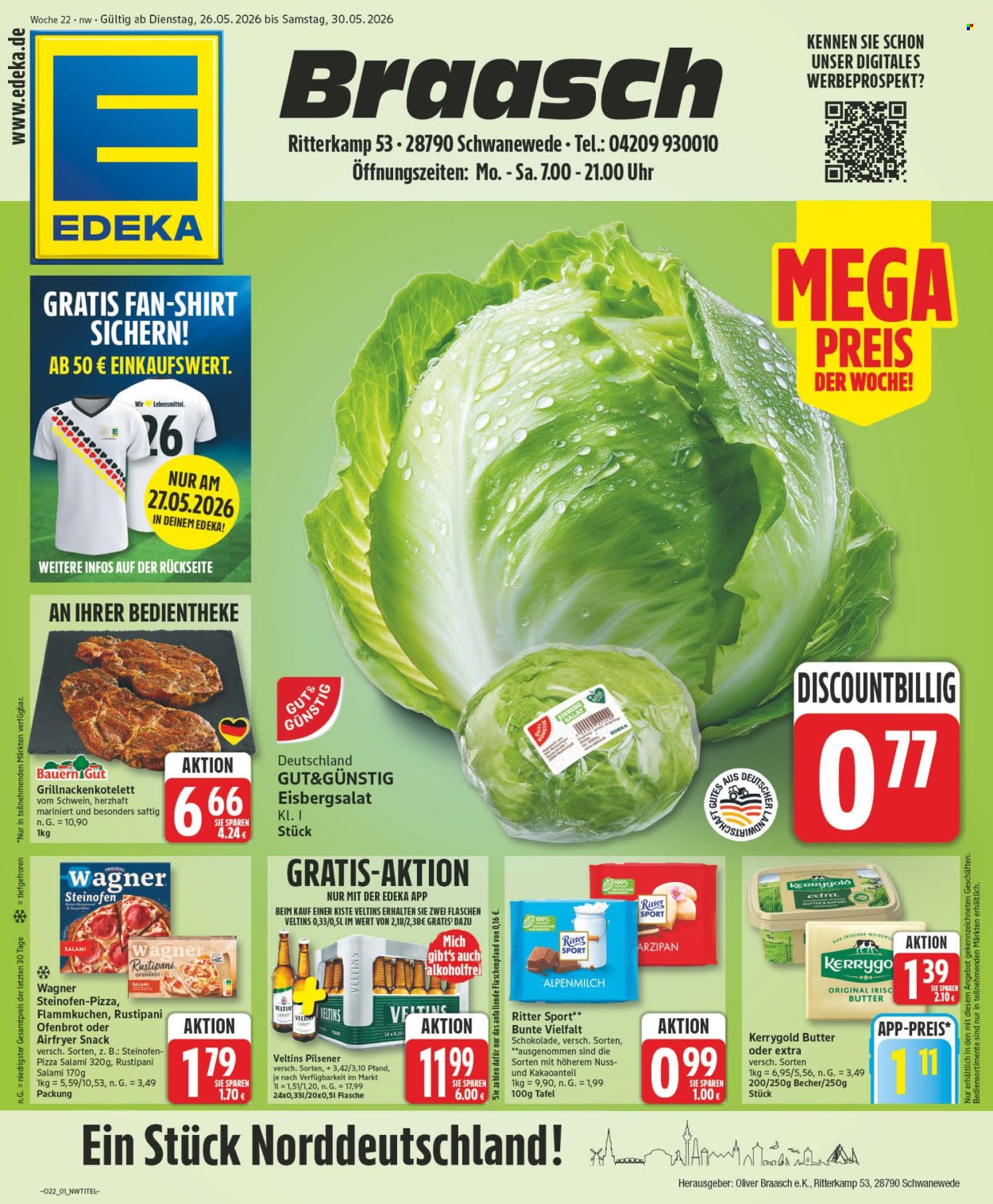 Edeka Prospekte  - 26.05.2026 - 30.05.2026. Seite 1