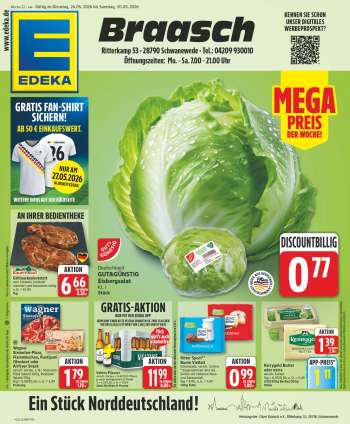 Prospekte Edeka - 26.05.2026 - 30.05.2026.