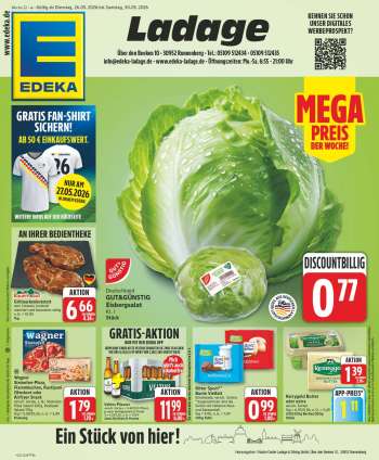 Prospekte Edeka - 26.05.2026 - 30.05.2026.