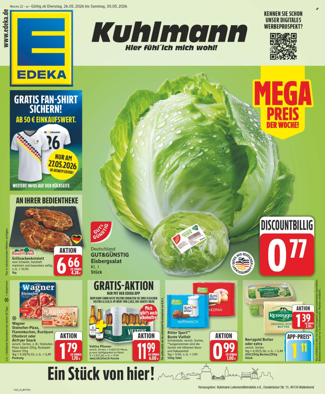Edeka Prospekte  - 26.05.2026 - 30.05.2026. Seite 1