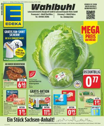 Prospekte Edeka - 26.05.2026 - 30.05.2026.