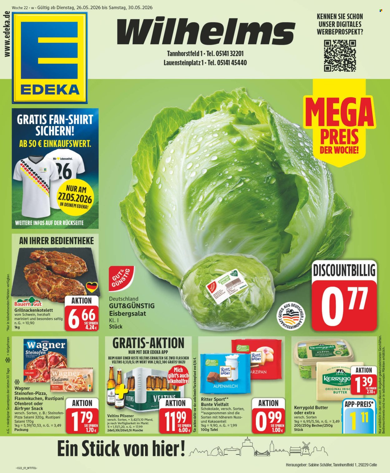 Edeka Prospekte  - 26.05.2026 - 30.05.2026. Seite 1