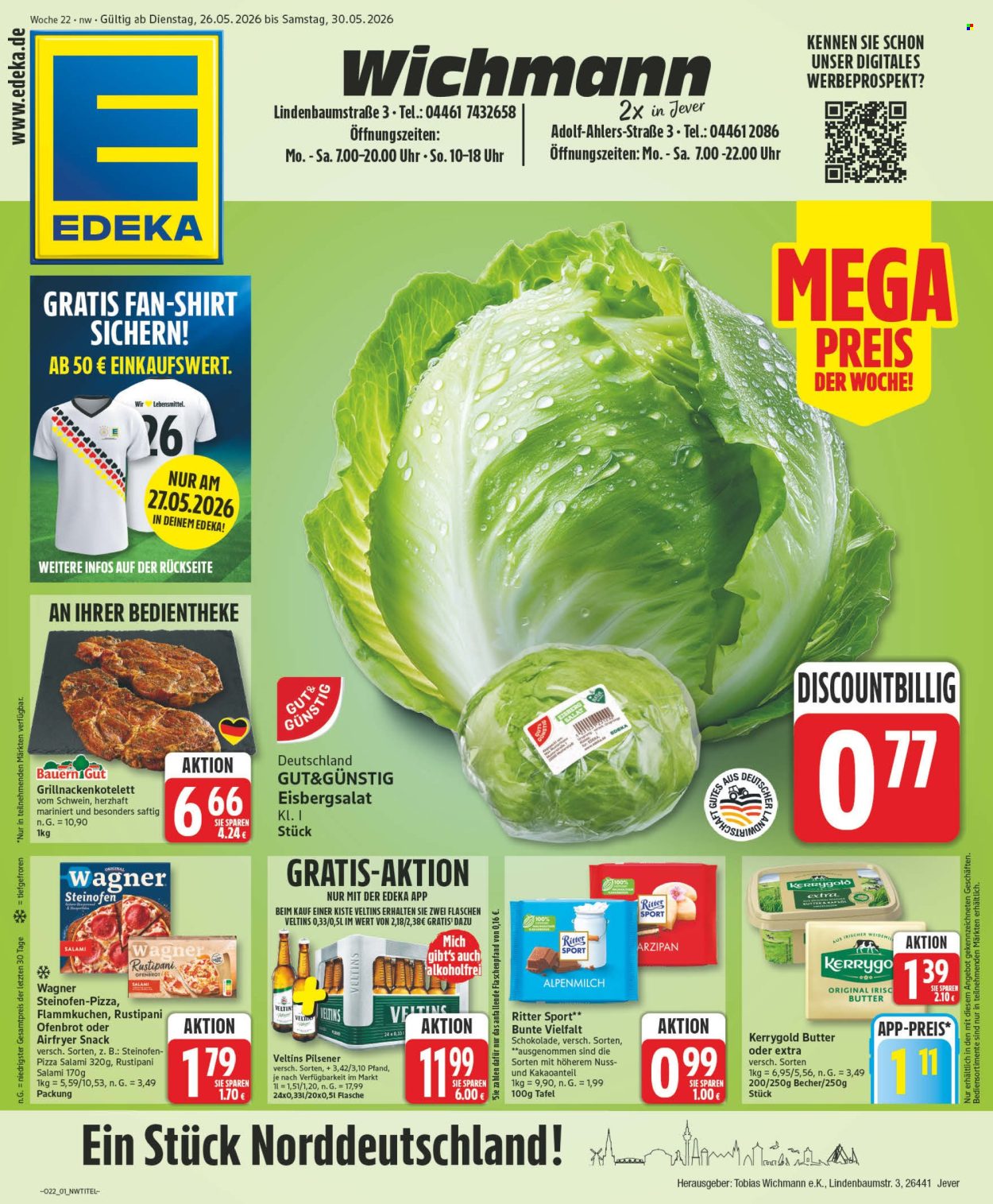 Edeka Prospekte  - 26.05.2026 - 30.05.2026. Seite 1