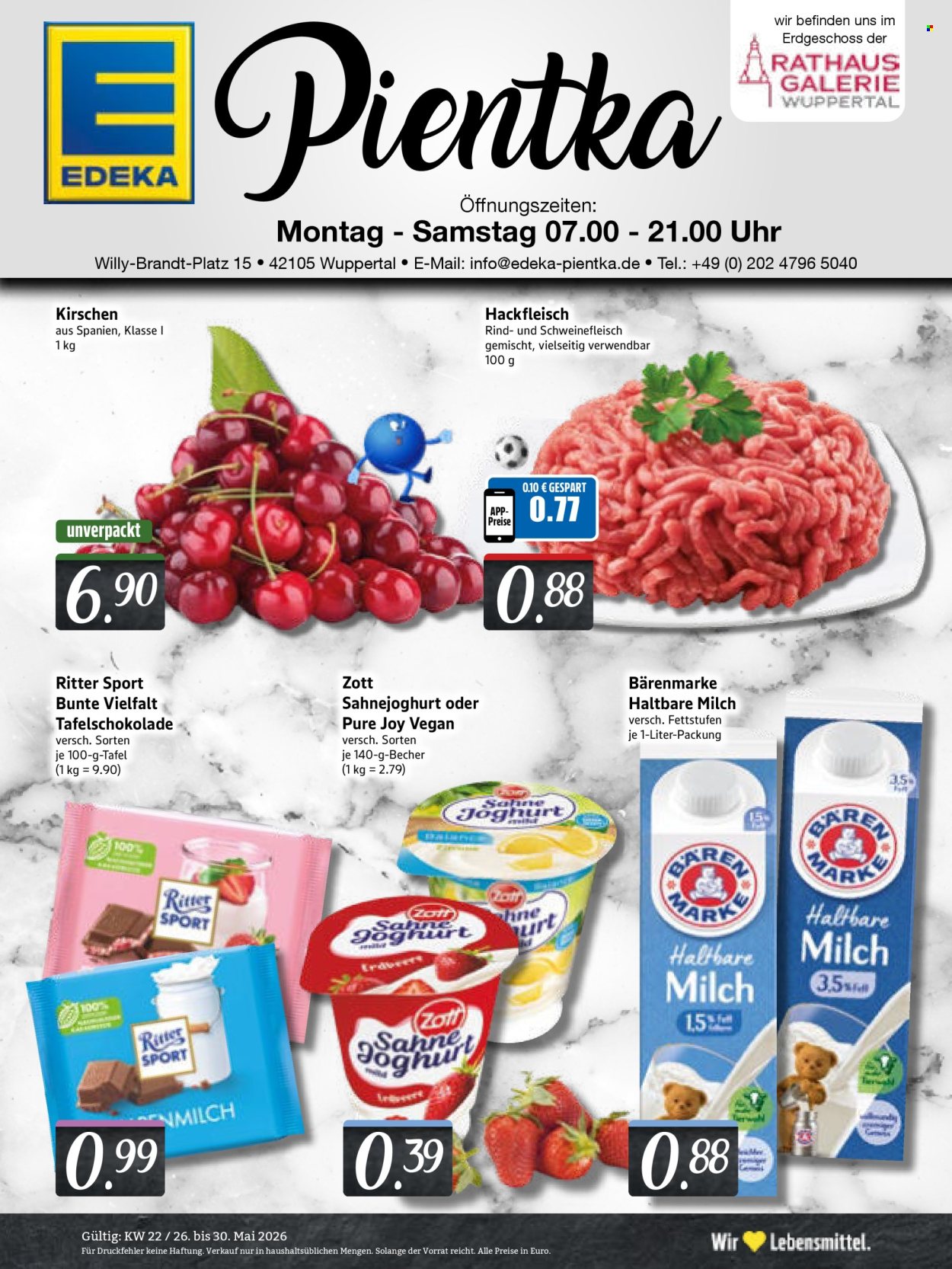 Edeka Prospekte  - 26.05.2026 - 30.05.2026. Seite 1
