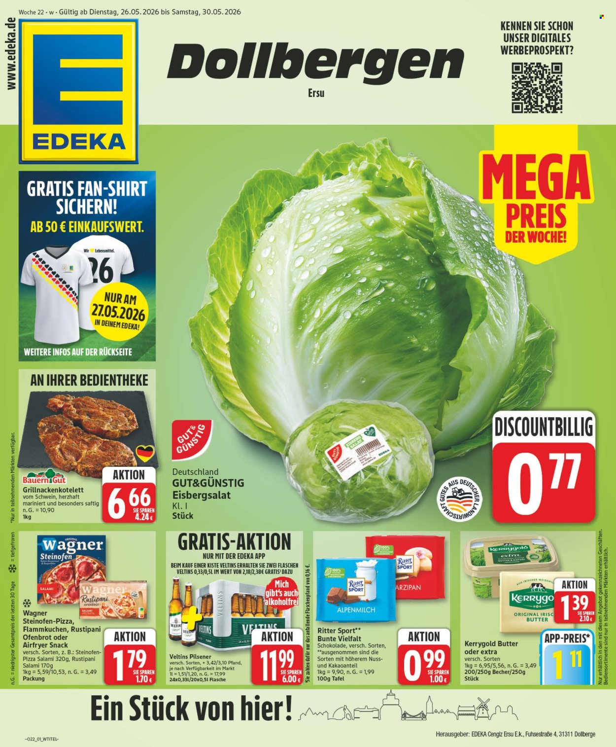 Edeka Prospekte  - 26.05.2026 - 30.05.2026. Seite 1