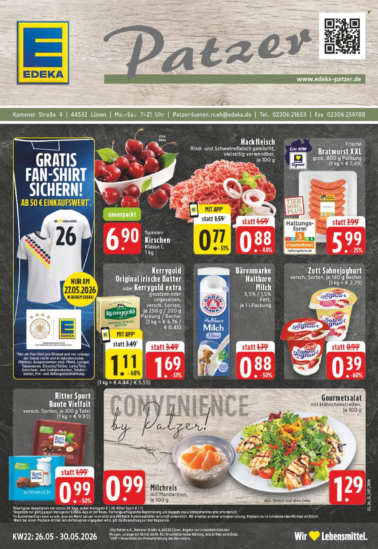 Edeka Prospekte  - 26.05.2026 - 30.05.2026. Seite 1