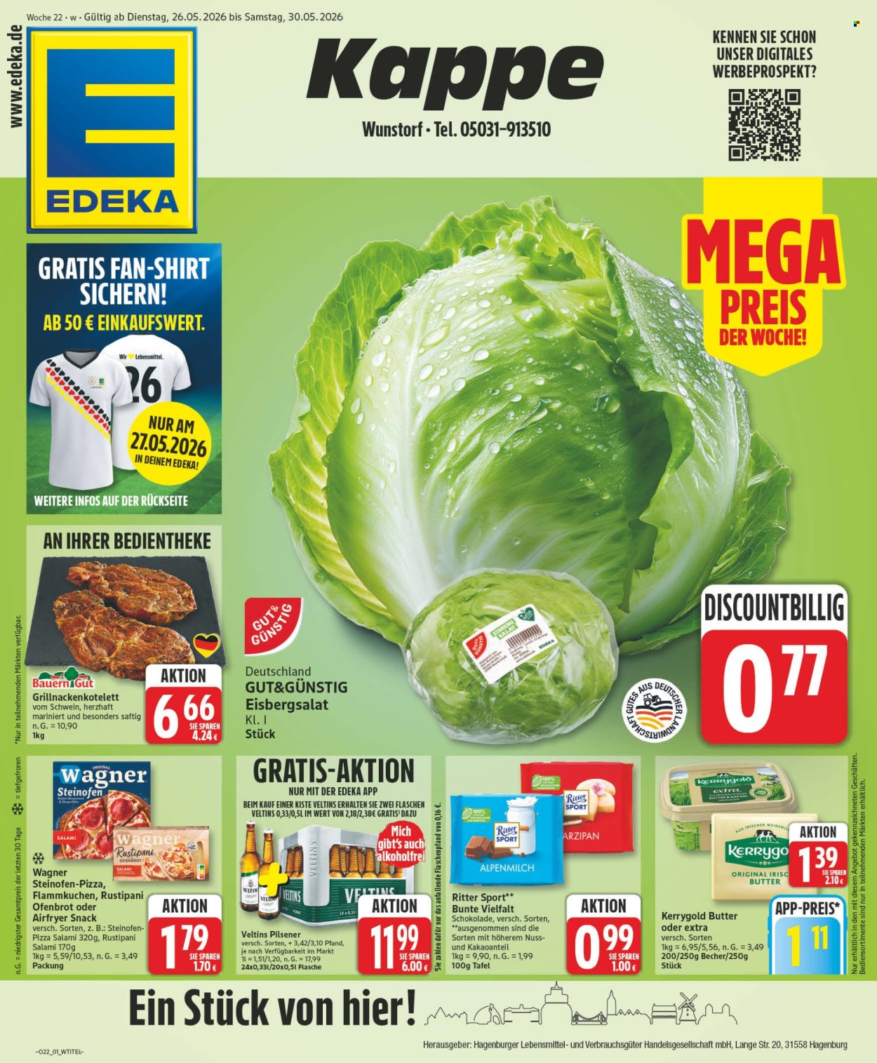Edeka Prospekte  - 26.05.2026 - 30.05.2026. Seite 1