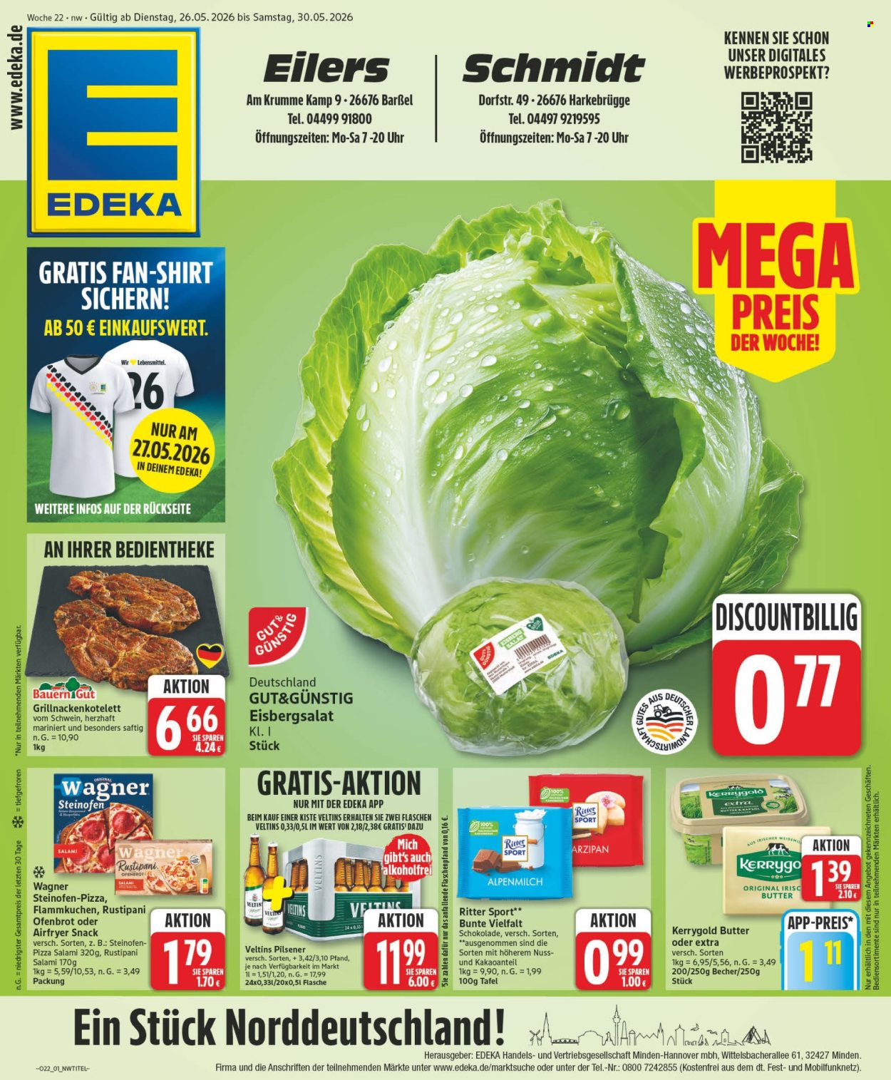 Edeka Prospekte  - 26.05.2026 - 30.05.2026. Seite 1