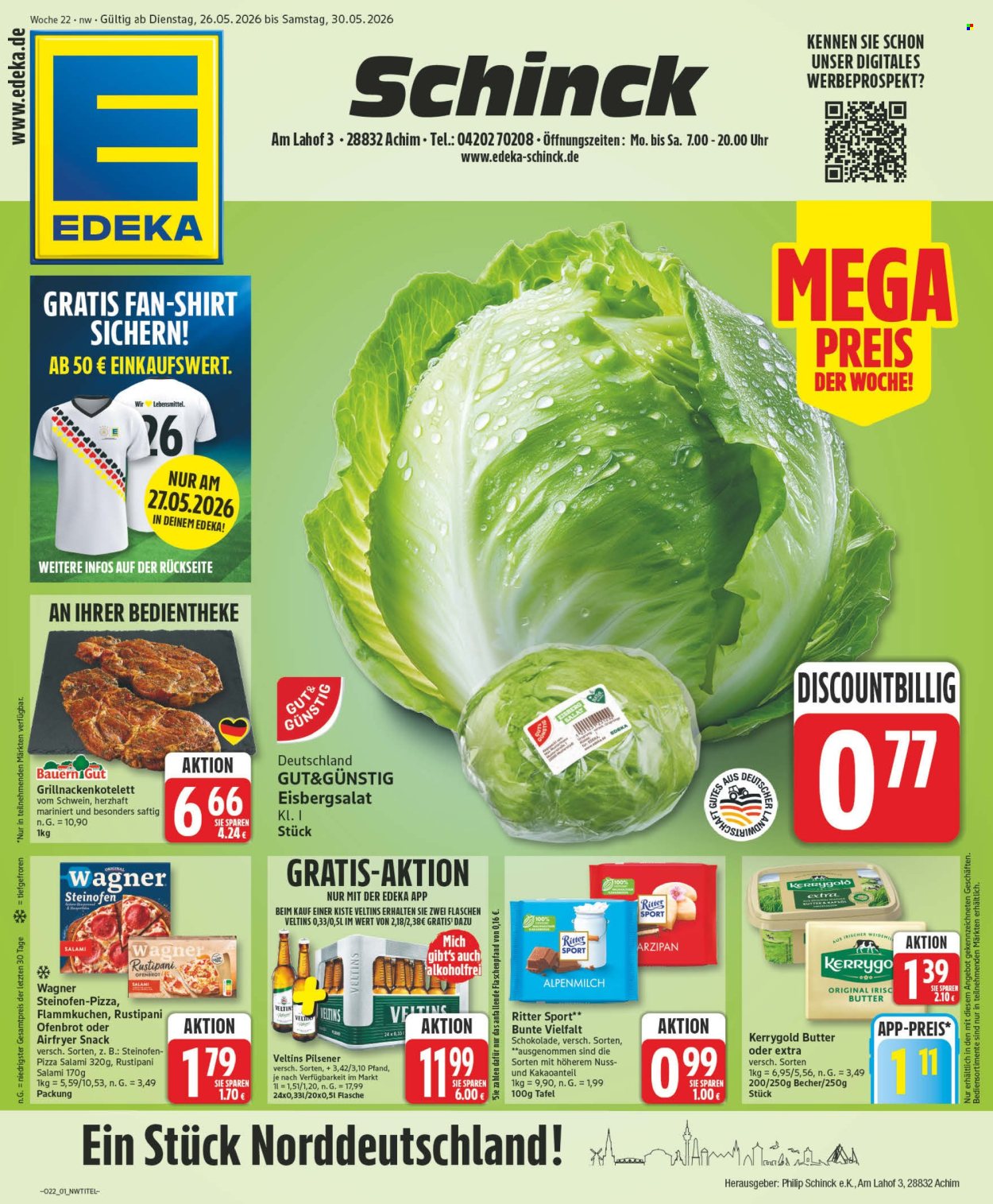 Edeka Prospekte  - 26.05.2026 - 30.05.2026. Seite 1