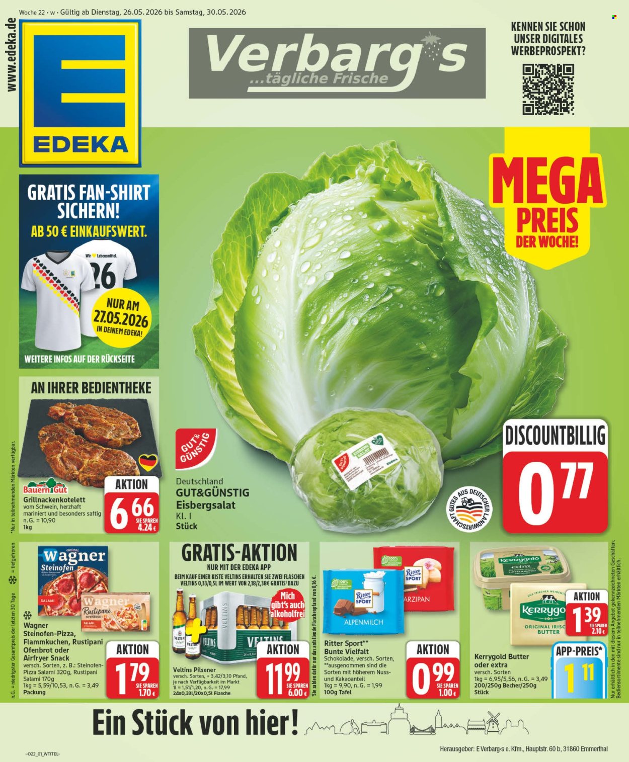 Edeka Prospekte  - 26.05.2026 - 30.05.2026. Seite 1