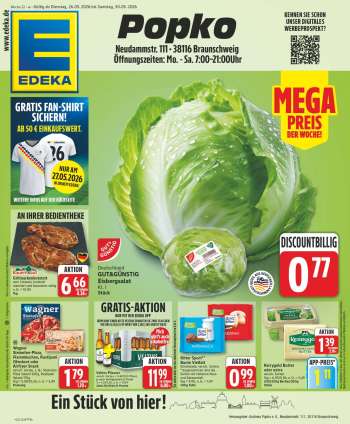 Prospekte Edeka - 26.05.2026 - 30.05.2026.