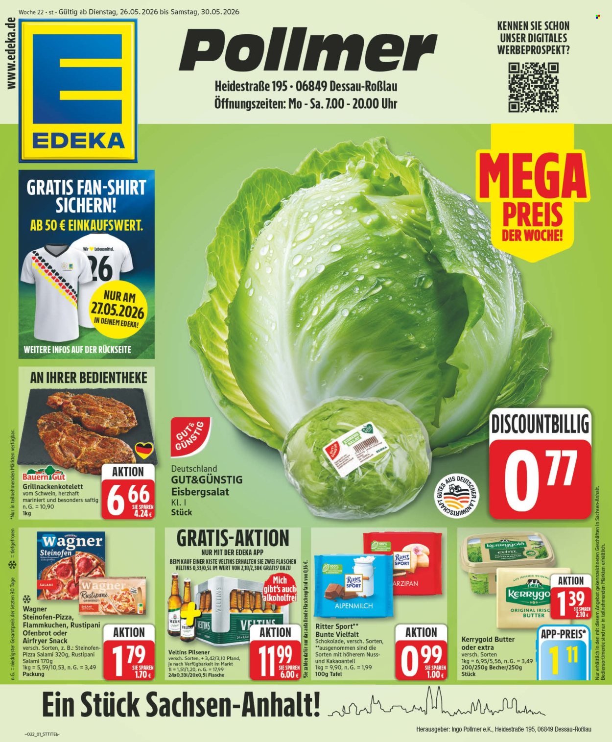 Edeka Prospekte  - 26.05.2026 - 30.05.2026. Seite 1