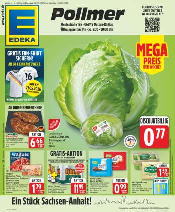 Prospekte Edeka - 26.05.2026 - 30.05.2026.