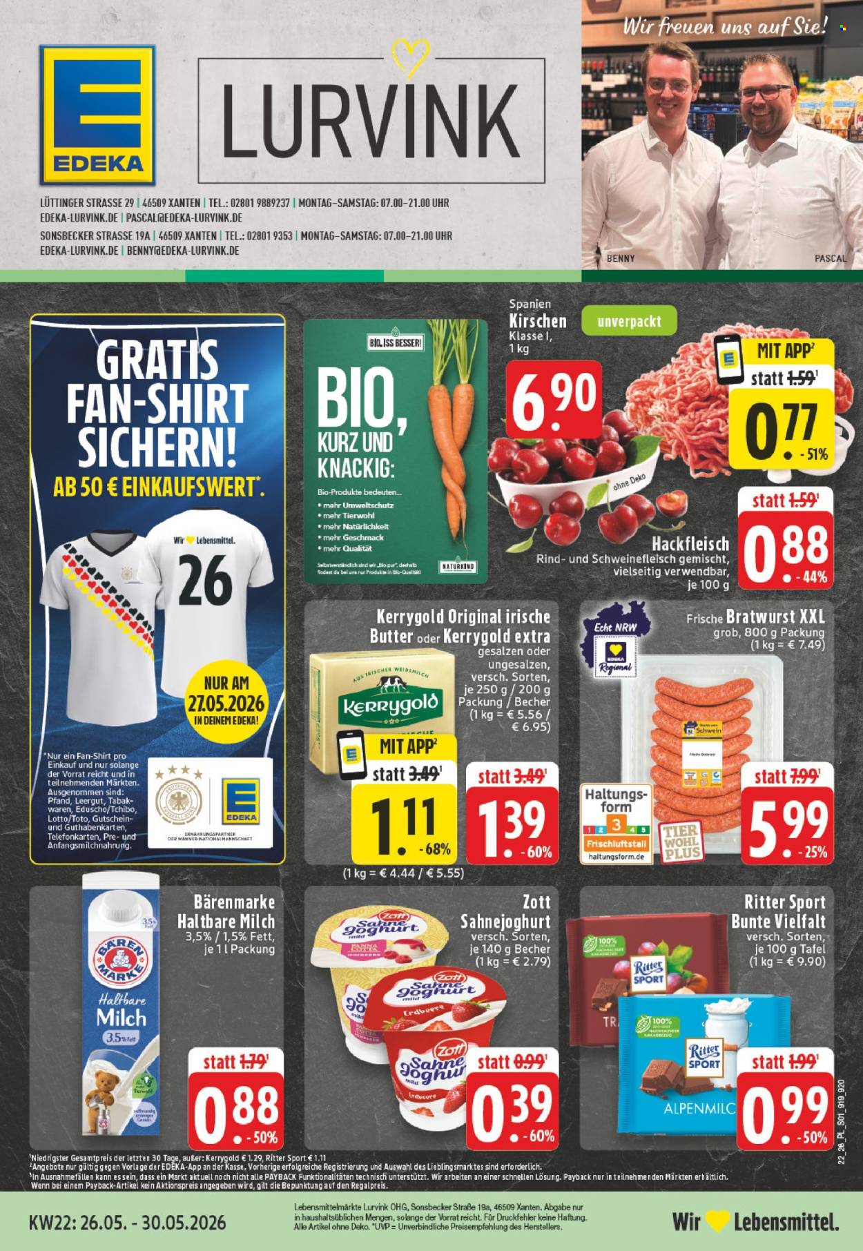 Edeka Prospekte  - 26.05.2026 - 30.05.2026. Seite 1